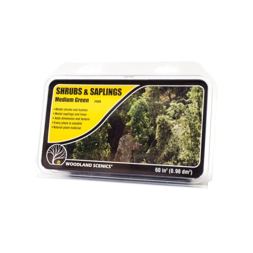 F1129 Medium Green Shrubs&Saplings	