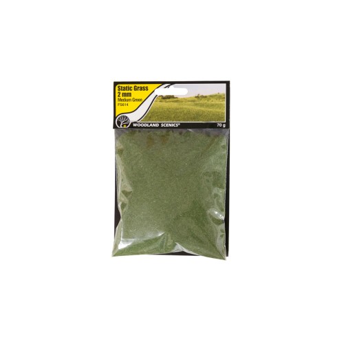 FS622 Static Grass 7mm Medium Green	