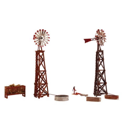 PF5192  Windmills - HO Scale Kit